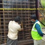 13.11.2020-Reinforcement checking for precast Box Culvert at casting yard, 45+770, LHS.