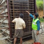 13.11.2020-Reinforcement checking for precast Box Culvert at casting yard, 45+770, LHS..