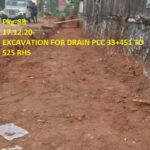 17.12.20-EXCAVATION FOR DRAIN PCC 33+451 TO 525 RHS