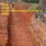 18.12.20-EXCAVATION FOR DRAIN PCC 33+525 TO 561 RHS