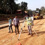 29.12.20-Subgrade Top Level checking at KM 59+600 to 59+700 RHS.