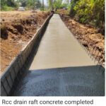 16.03.21-RCC Drain Raft Concrete completed at 46+610